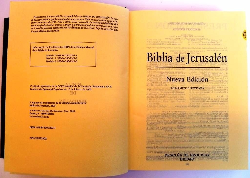 biblia de jerusalen latinoamericana pdf